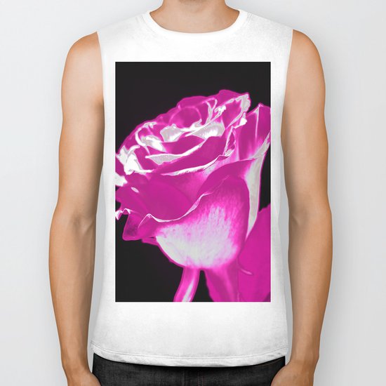 Colorful Rose F Biker Tank