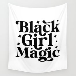 Black Girl Magic Wall Tapestry