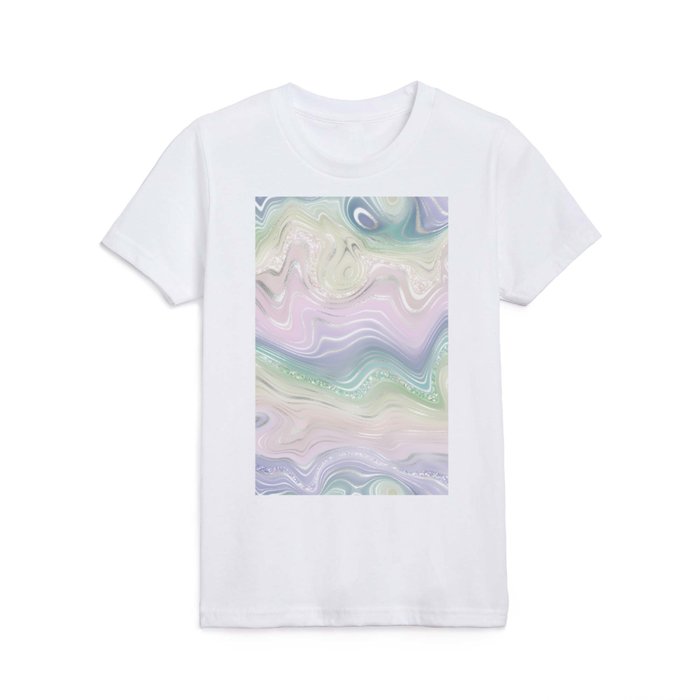 Crystal Strata Texture 04 Kids T Shirt