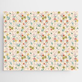 Whimsical Floral Jigsaw Puzzle