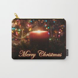 Candelit Christmas Carry-All Pouch