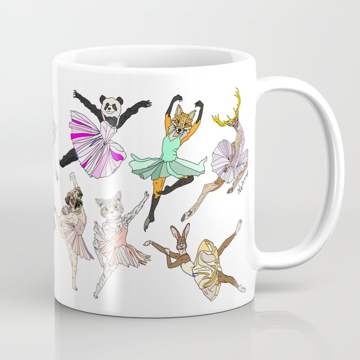 Animal Ballet Hipsters LV Coffee Mug
