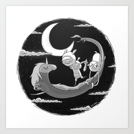 Adventure Time Art Print