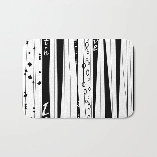With love .2 Bath Mat