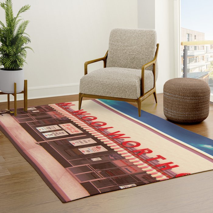 F.W. Woolworth Rug by Carlo A. Flores Society6