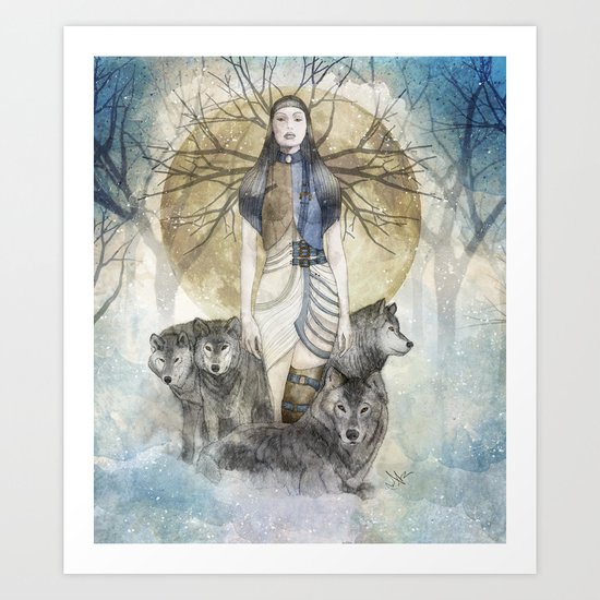 Five Souls Art Print