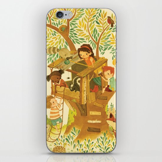 Our House In the Woods iPhone & iPod Skin