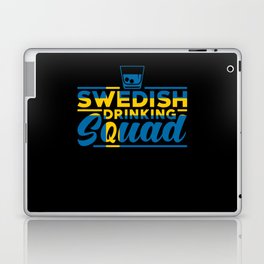 Swedish Drinking Squad Laptop Skin
