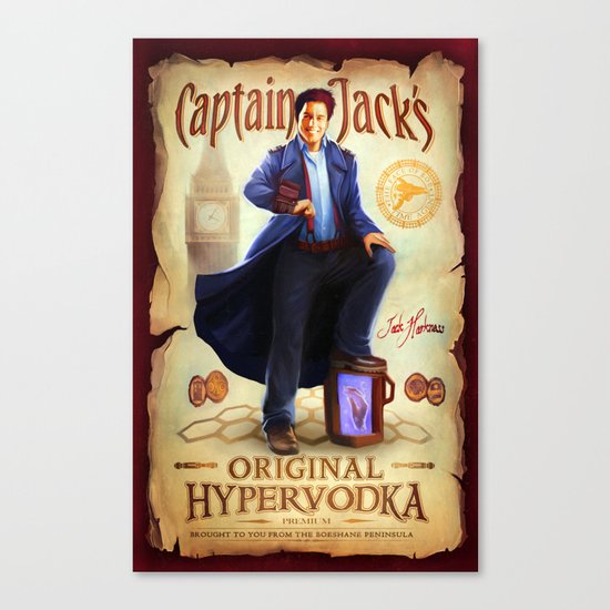 Captain Jack's Original Hypervodka Canvas Print