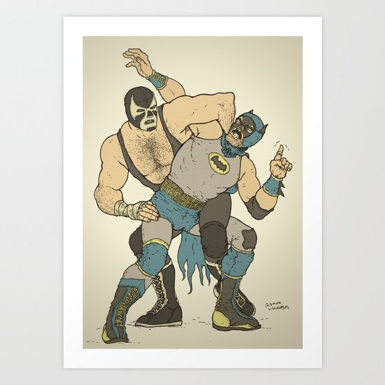 Dark Knight Rises Art Print