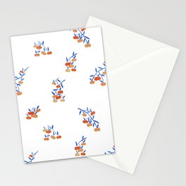 Puji Peach (White) Stationery Card