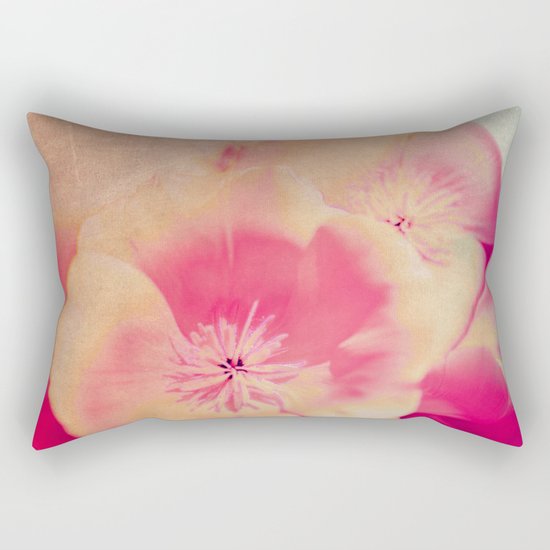 Poppies(delicate) Rectangular Pillow