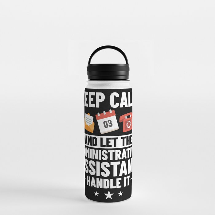 Administrative Assistant Admin Legal Training Water Bottle