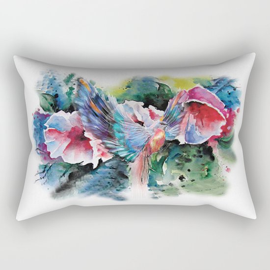 I want to fly like it Rectangular Pillow