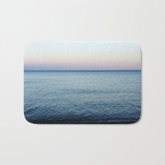 Sea. Evening Calm Bath Mat