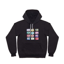 Mixed Tapes – cassette tape pattern  Hoody
