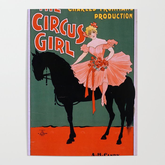 Circus Girl Poster