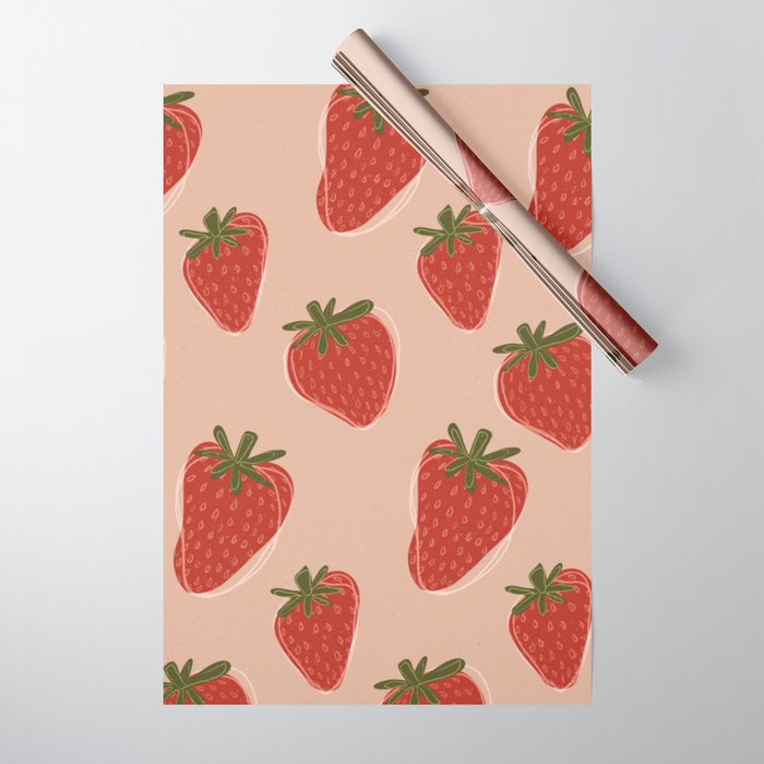 Berry Sweet Wrapping Paper by Addy Pryor