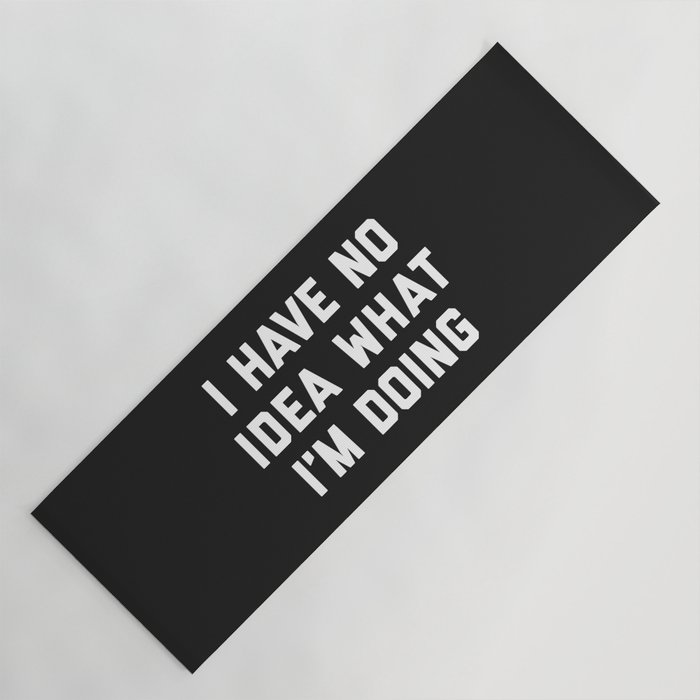 Yoga mat online funny