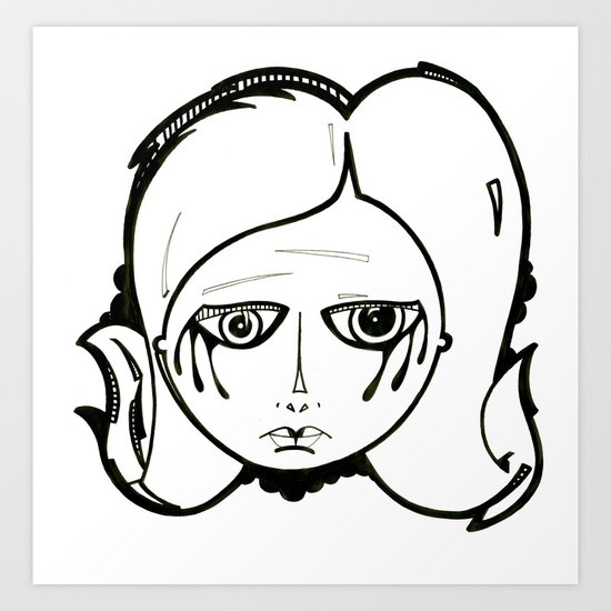 Alison. Art Print