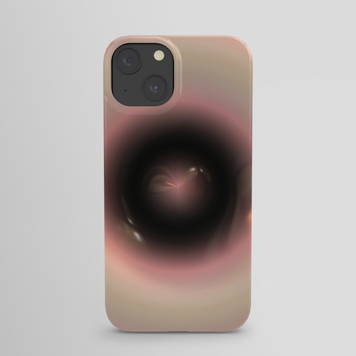 rose pink vortex  iPhone Case