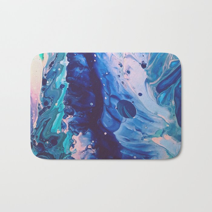 Aquatic Meditation Bath Mat by DuckyB Society6