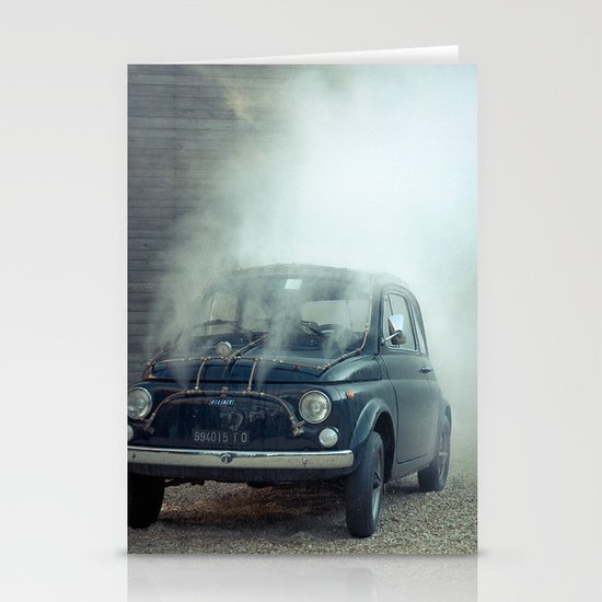 cloud car Stationery Cards