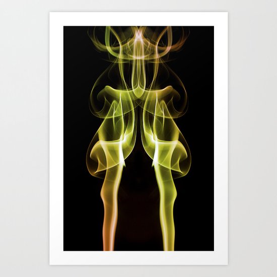 Smoke Photography #16 Art Print