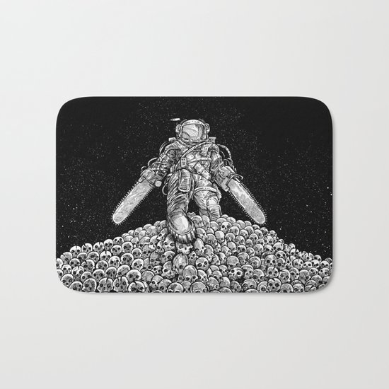 Texas Chainsaw Astronaut: New Moon Bath Mat