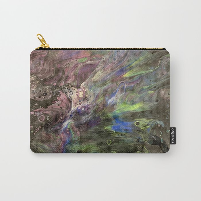 Cool as a Peacock Carry-All Pouch