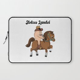 Proud Country Bumpkin - Horse, Pony Laptop Sleeve