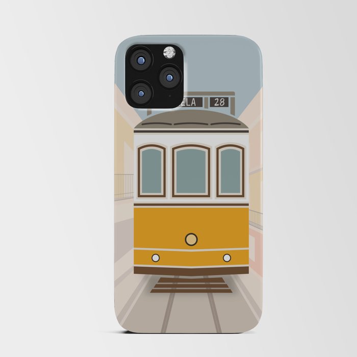 Lisbon Tram, Portugal iPhone Card Case