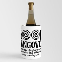 Funny Book Hangover Definition Wine Chiller