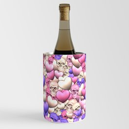 Hearts and skulls Wine Chiller
