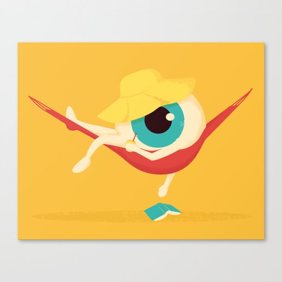 Lazy Eye Canvas Print