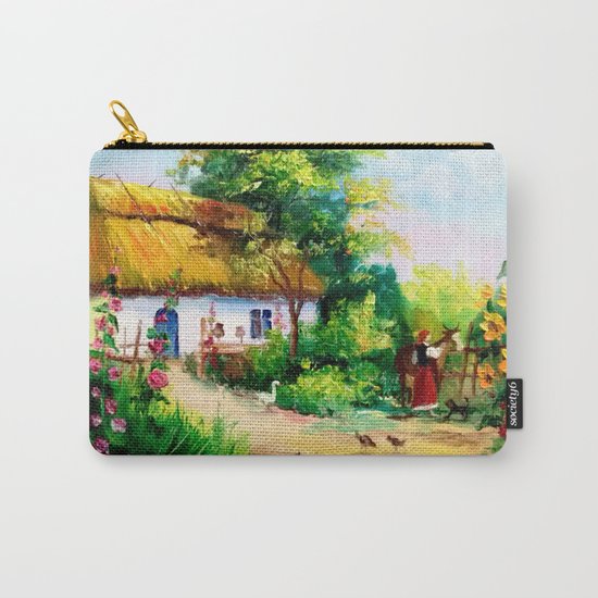 Village house Carry-All Pouch