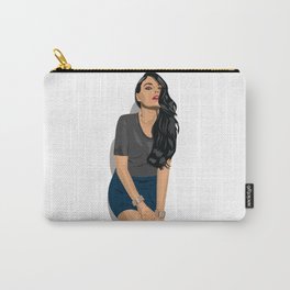 Model Girl Artwork Carry-All Pouch