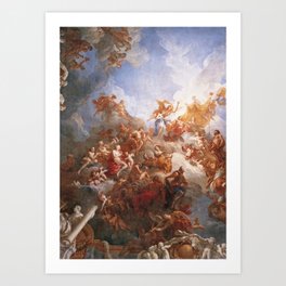 Palace of Versailles Painting Art Print