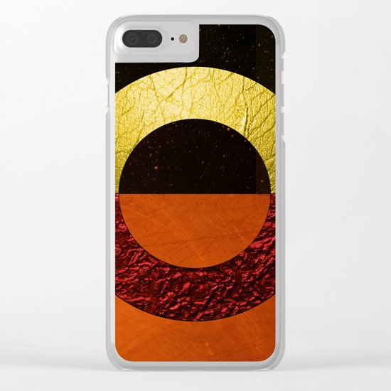 Abstract #112 Clear iPhone Case