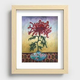 Spider Mum Recessed Framed Print