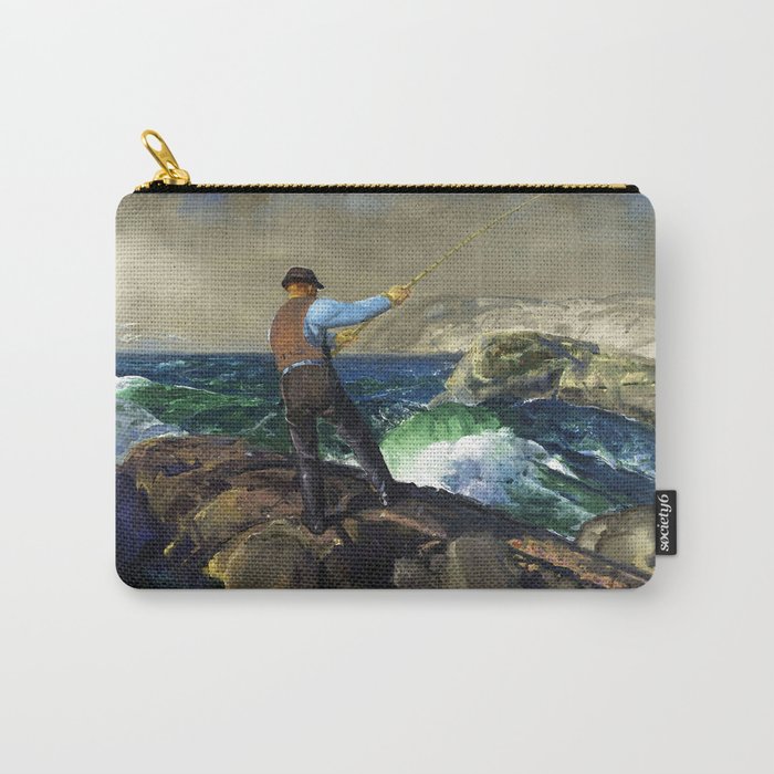 George Wesley Bellows "The Fisherman" Carry-All Pouch