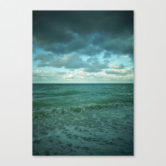 cielo vs mare Canvas Print