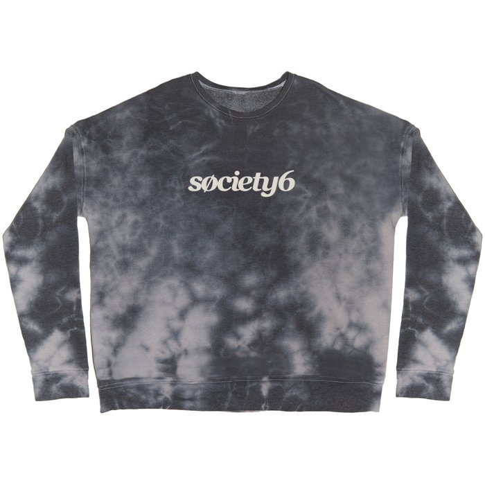 Society6 Logo Repeat Crewneck Sweatshirt