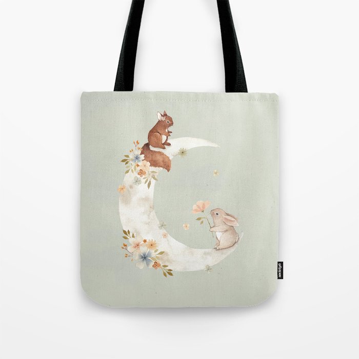 I love you to the moon and back Tote Bag