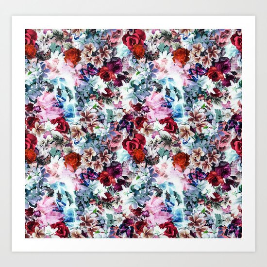 Floral Pattern Art Print