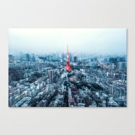Tokyo Megacity Canvas Print