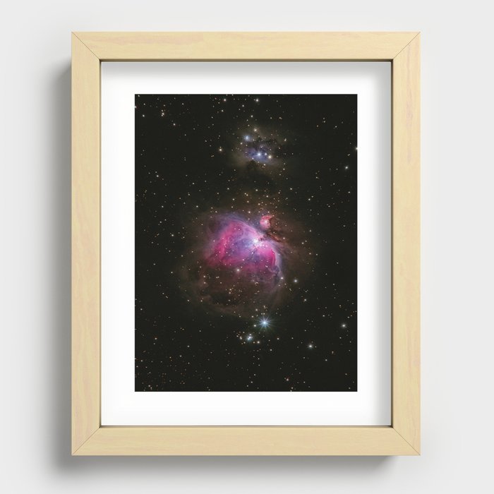 Dark galaxy Recessed Framed Print