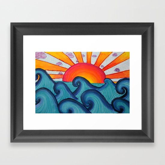 summer Framed Art Print