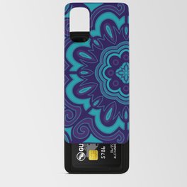Paisley Tile - Blue Android Card Case