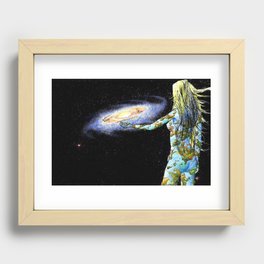 Mother Earth Recessed Framed Print
